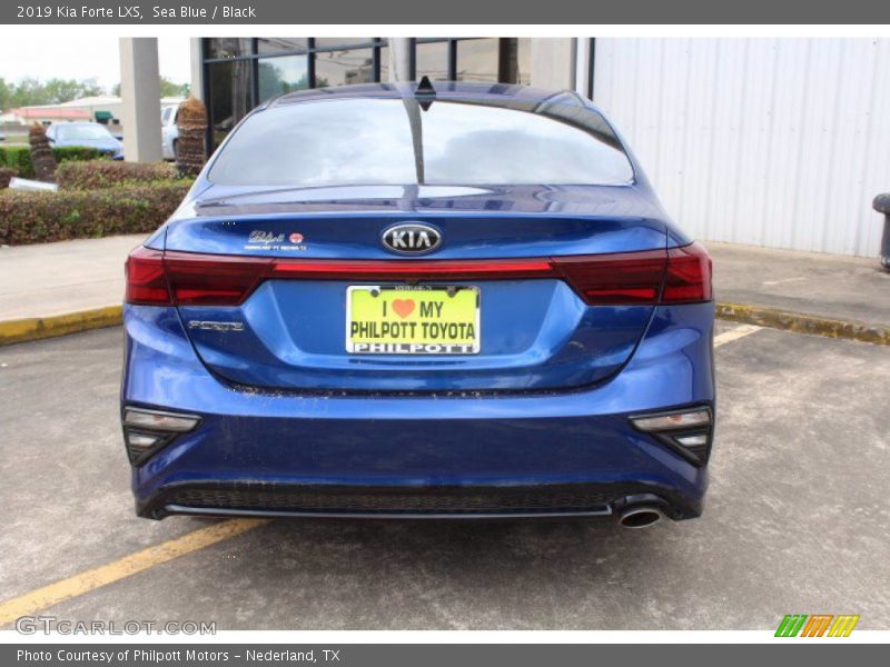 Sea Blue / Black 2019 Kia Forte LXS