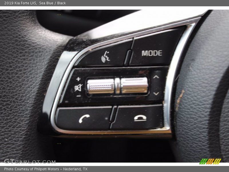 Sea Blue / Black 2019 Kia Forte LXS