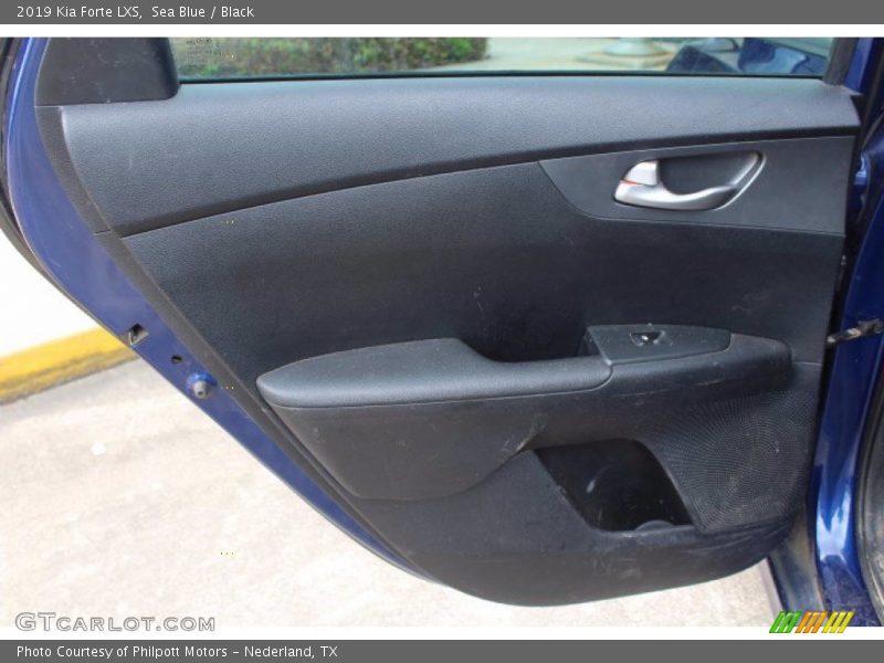 Sea Blue / Black 2019 Kia Forte LXS