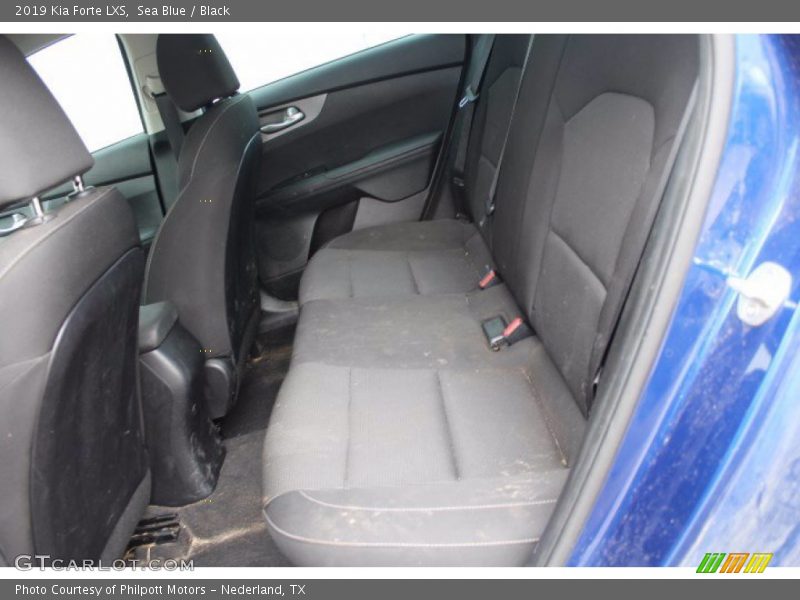 Sea Blue / Black 2019 Kia Forte LXS