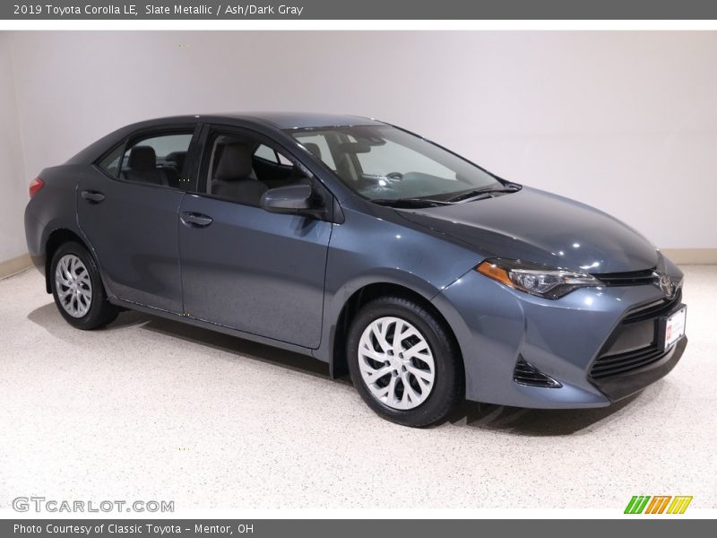 Slate Metallic / Ash/Dark Gray 2019 Toyota Corolla LE
