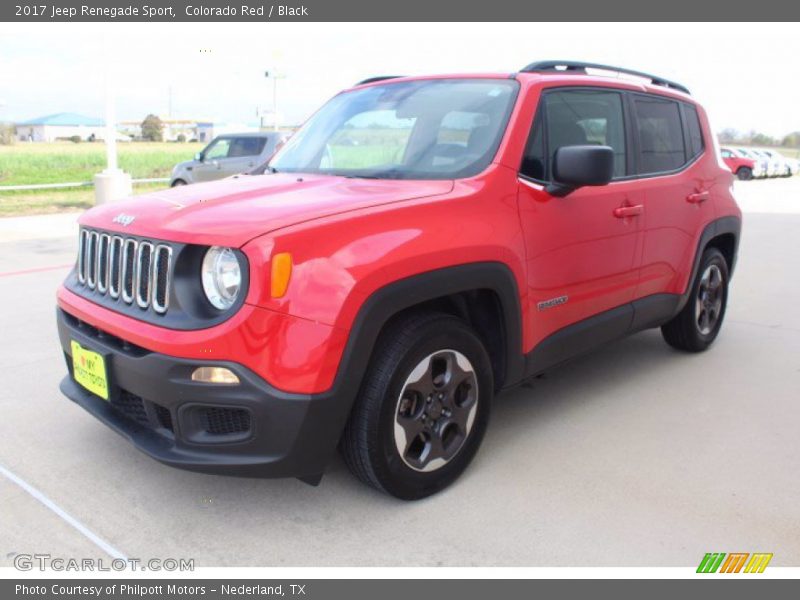 Colorado Red / Black 2017 Jeep Renegade Sport