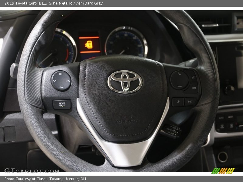 Slate Metallic / Ash/Dark Gray 2019 Toyota Corolla LE