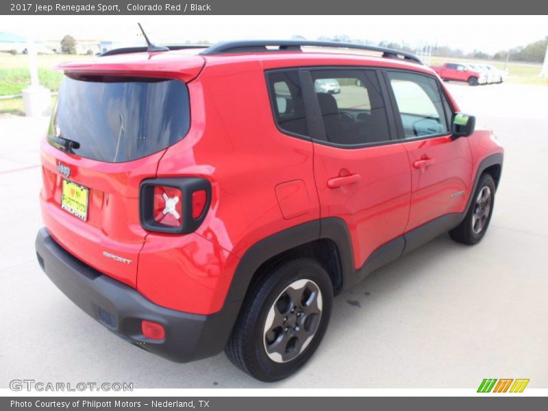 Colorado Red / Black 2017 Jeep Renegade Sport