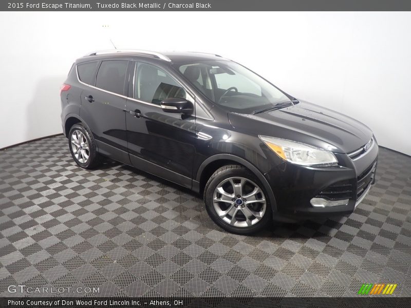 Tuxedo Black Metallic / Charcoal Black 2015 Ford Escape Titanium