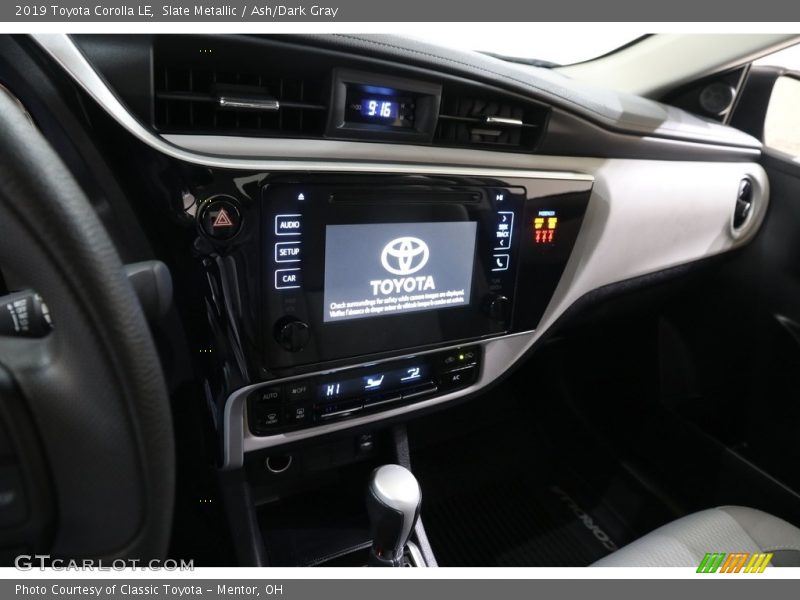 Slate Metallic / Ash/Dark Gray 2019 Toyota Corolla LE
