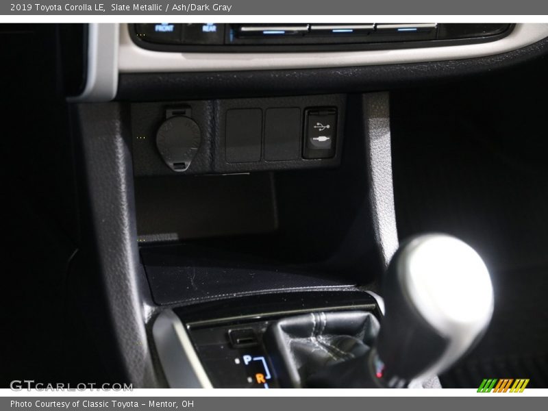 Slate Metallic / Ash/Dark Gray 2019 Toyota Corolla LE