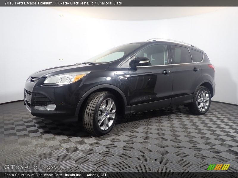Tuxedo Black Metallic / Charcoal Black 2015 Ford Escape Titanium