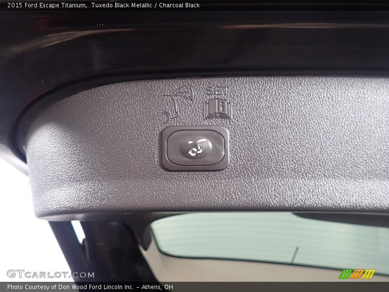 Tuxedo Black Metallic / Charcoal Black 2015 Ford Escape Titanium