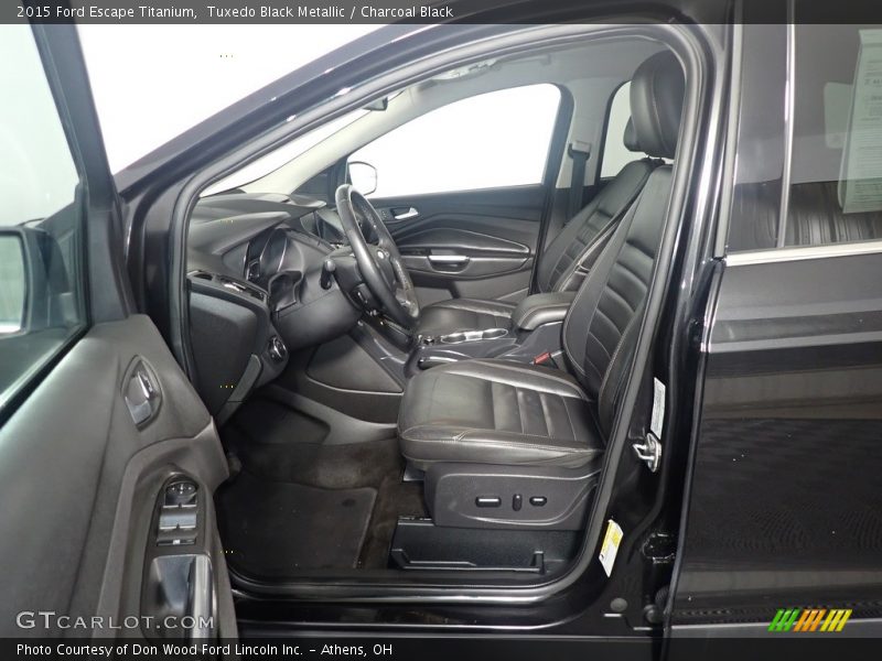 Tuxedo Black Metallic / Charcoal Black 2015 Ford Escape Titanium
