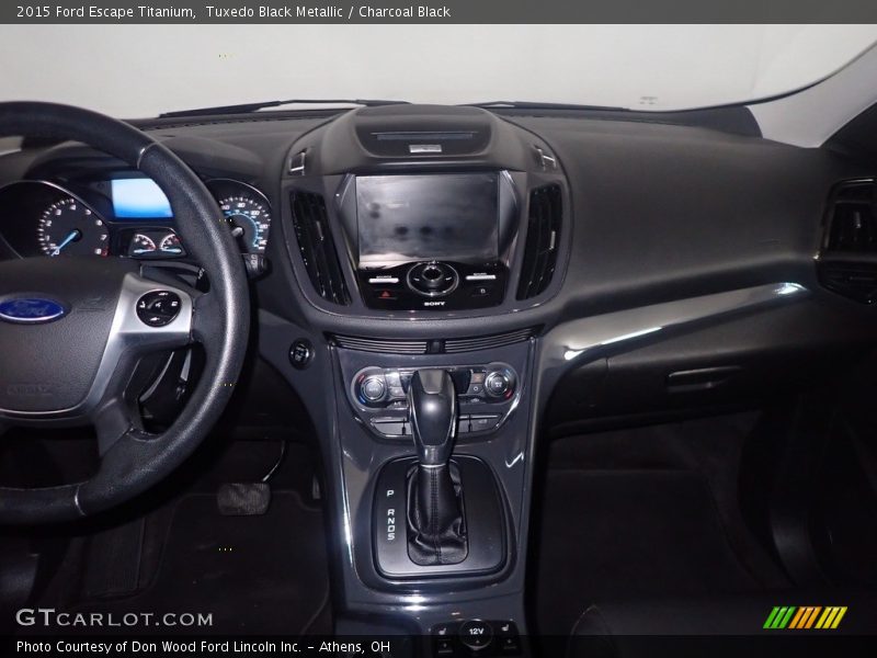 Tuxedo Black Metallic / Charcoal Black 2015 Ford Escape Titanium