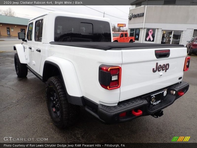 Bright White / Black 2020 Jeep Gladiator Rubicon 4x4