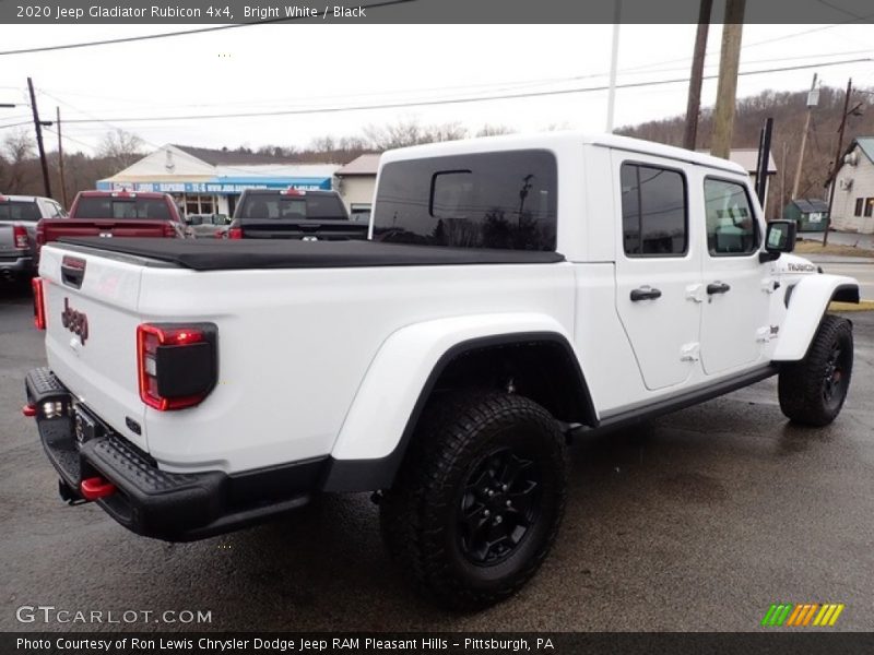 Bright White / Black 2020 Jeep Gladiator Rubicon 4x4