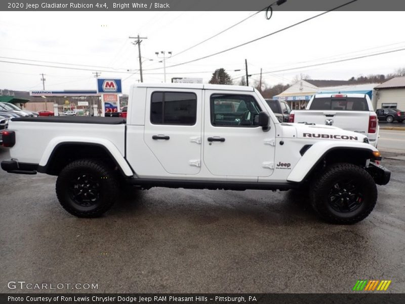 Bright White / Black 2020 Jeep Gladiator Rubicon 4x4