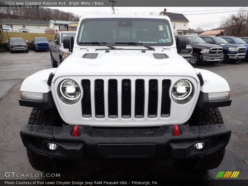 Bright White / Black 2020 Jeep Gladiator Rubicon 4x4