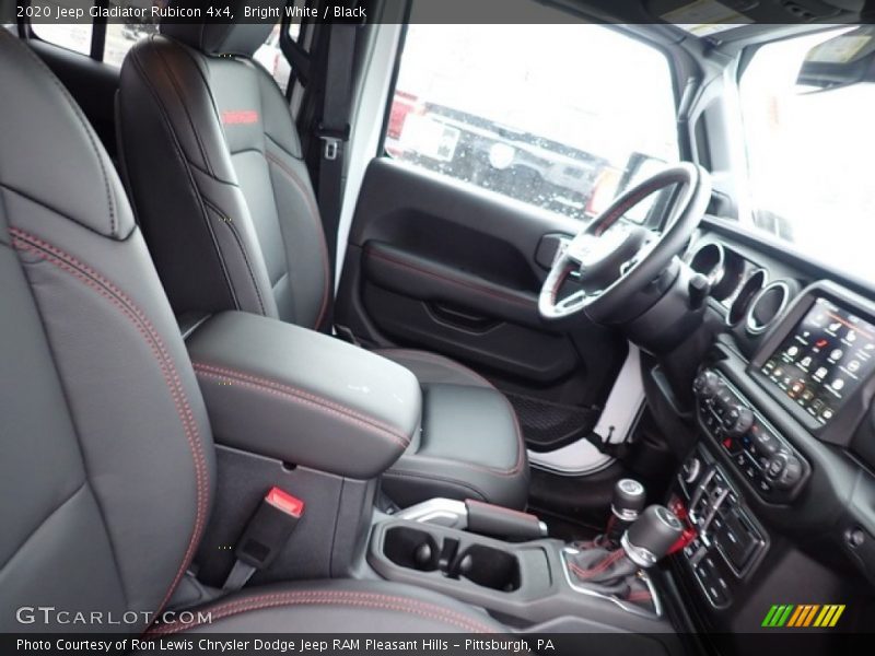 Bright White / Black 2020 Jeep Gladiator Rubicon 4x4
