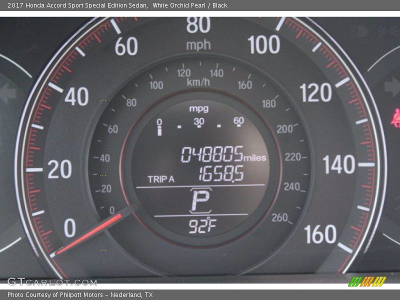 White Orchid Pearl / Black 2017 Honda Accord Sport Special Edition Sedan