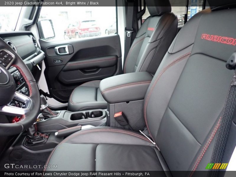 Bright White / Black 2020 Jeep Gladiator Rubicon 4x4