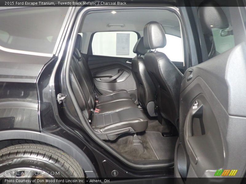 Tuxedo Black Metallic / Charcoal Black 2015 Ford Escape Titanium