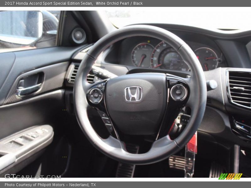 White Orchid Pearl / Black 2017 Honda Accord Sport Special Edition Sedan