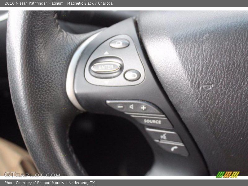 2016 Pathfinder Platinum Steering Wheel