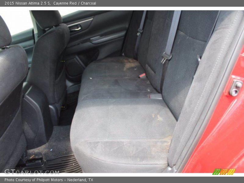 Cayenne Red / Charcoal 2015 Nissan Altima 2.5 S