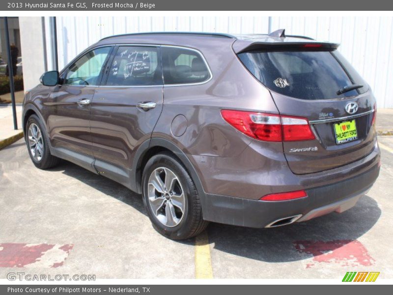 Frosted Mocha / Beige 2013 Hyundai Santa Fe GLS