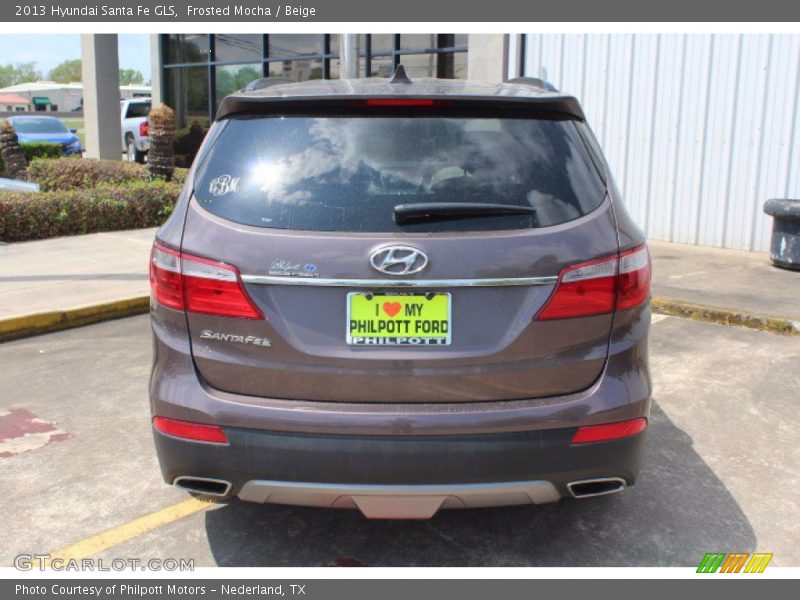 Frosted Mocha / Beige 2013 Hyundai Santa Fe GLS