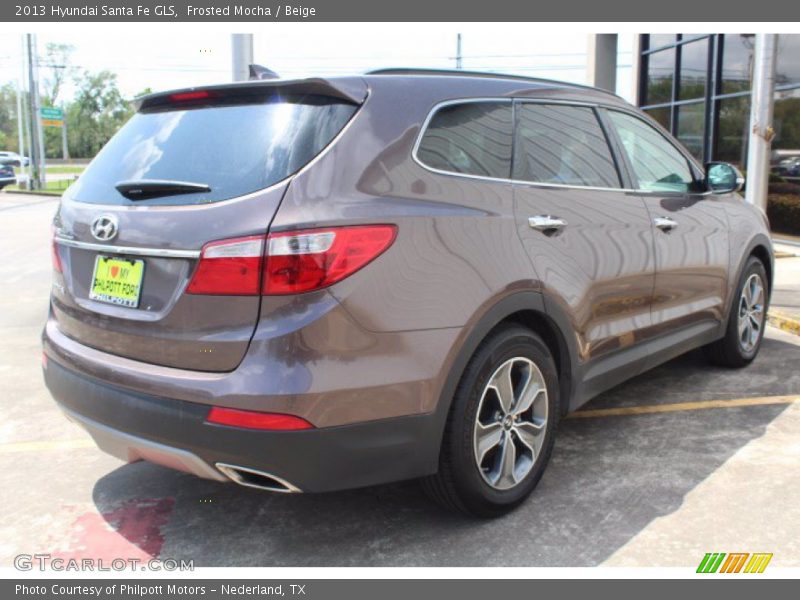 Frosted Mocha / Beige 2013 Hyundai Santa Fe GLS