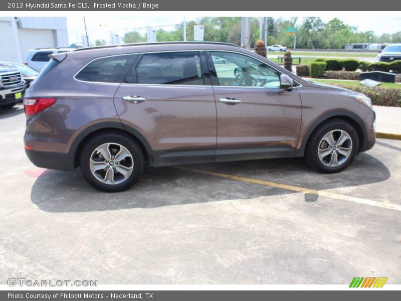 Frosted Mocha / Beige 2013 Hyundai Santa Fe GLS