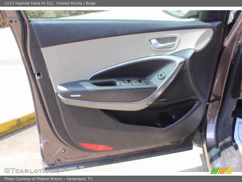 Frosted Mocha / Beige 2013 Hyundai Santa Fe GLS
