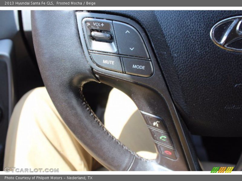 Frosted Mocha / Beige 2013 Hyundai Santa Fe GLS