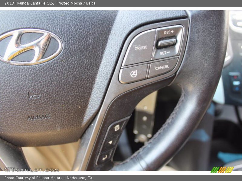 Frosted Mocha / Beige 2013 Hyundai Santa Fe GLS