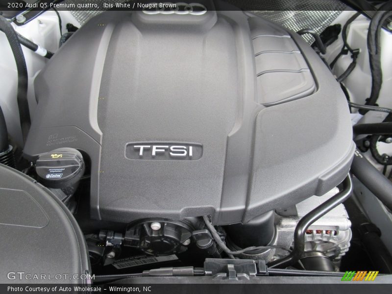 Ibis White / Nougat Brown 2020 Audi Q5 Premium quattro