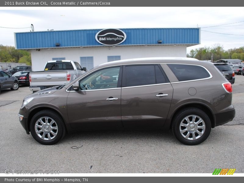 Cocoa Metallic / Cashmere/Cocoa 2011 Buick Enclave CXL