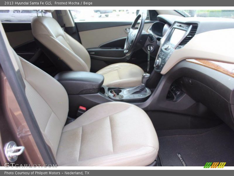 Frosted Mocha / Beige 2013 Hyundai Santa Fe GLS