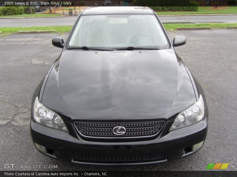Black Onyx / Ivory 2005 Lexus IS 300