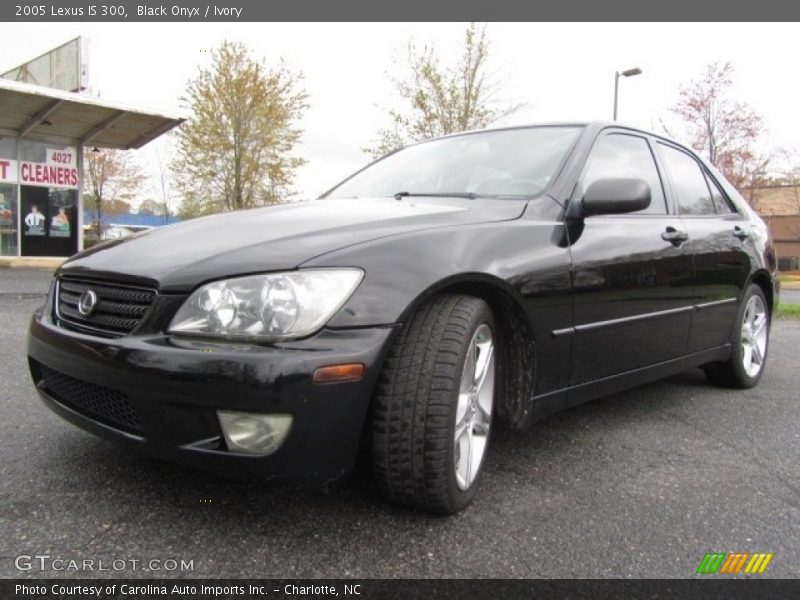 Black Onyx / Ivory 2005 Lexus IS 300