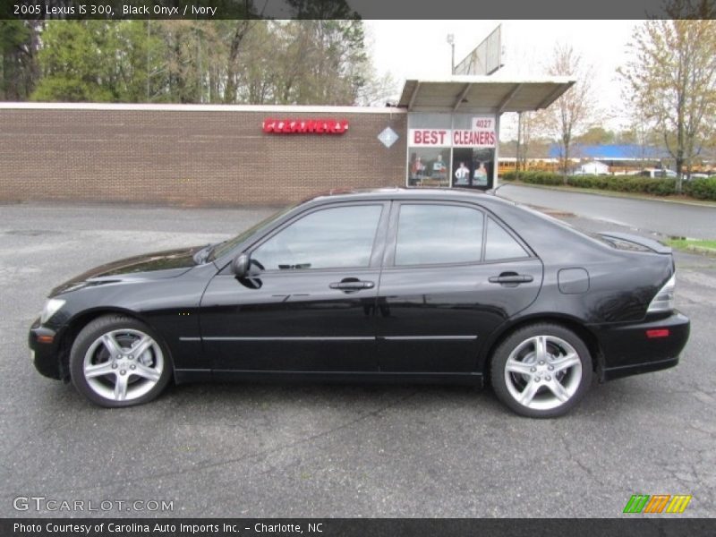 Black Onyx / Ivory 2005 Lexus IS 300