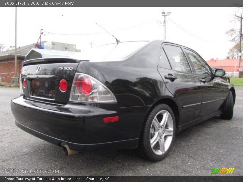 Black Onyx / Ivory 2005 Lexus IS 300