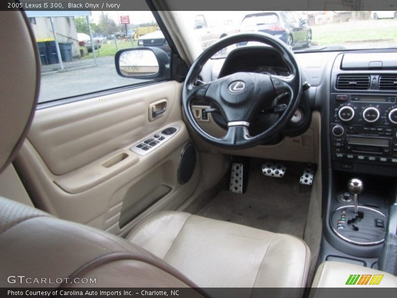Black Onyx / Ivory 2005 Lexus IS 300