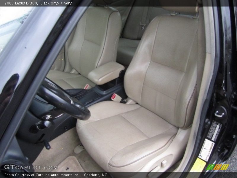 Black Onyx / Ivory 2005 Lexus IS 300