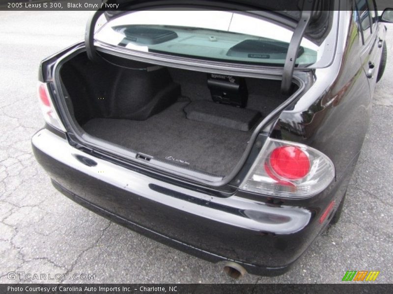 Black Onyx / Ivory 2005 Lexus IS 300