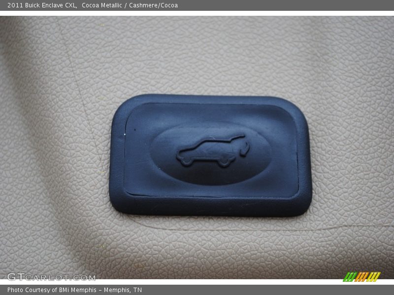 Cocoa Metallic / Cashmere/Cocoa 2011 Buick Enclave CXL