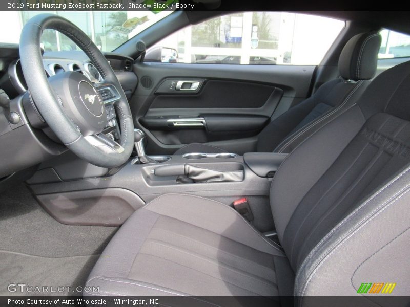 Shadow Black / Ebony 2019 Ford Mustang EcoBoost Fastback