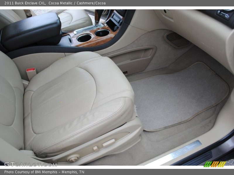 Cocoa Metallic / Cashmere/Cocoa 2011 Buick Enclave CXL