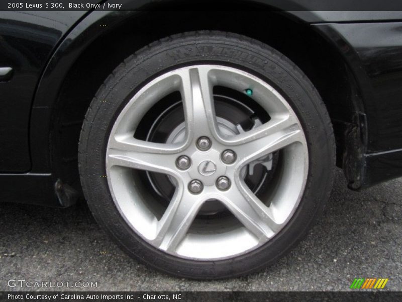 Black Onyx / Ivory 2005 Lexus IS 300
