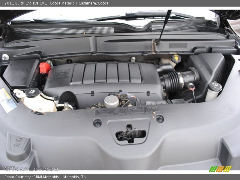 Cocoa Metallic / Cashmere/Cocoa 2011 Buick Enclave CXL