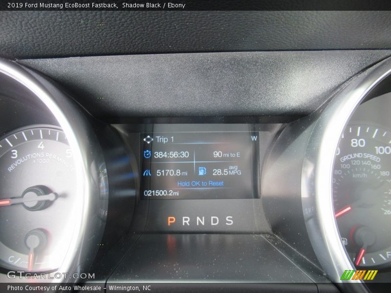 Shadow Black / Ebony 2019 Ford Mustang EcoBoost Fastback