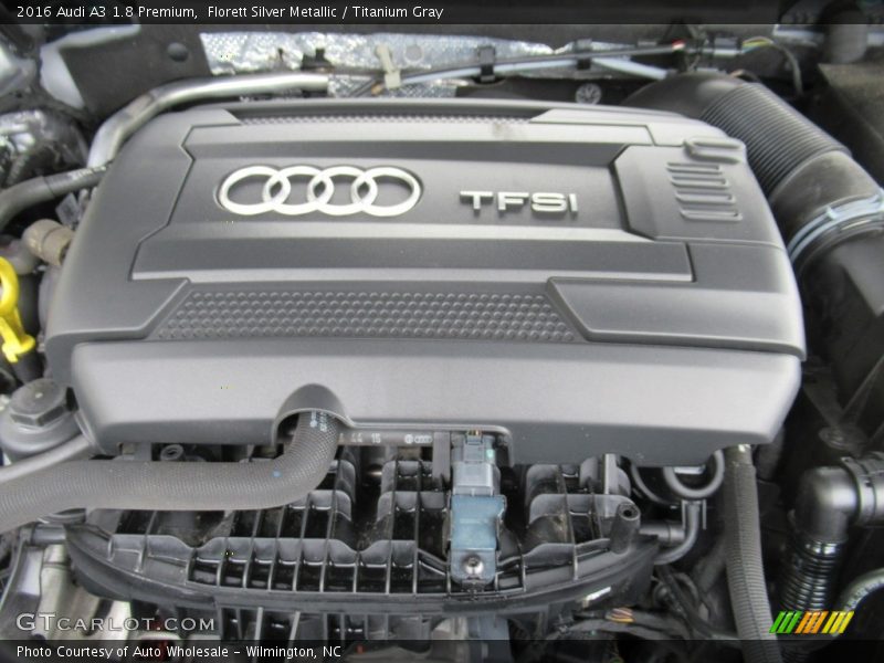 Florett Silver Metallic / Titanium Gray 2016 Audi A3 1.8 Premium